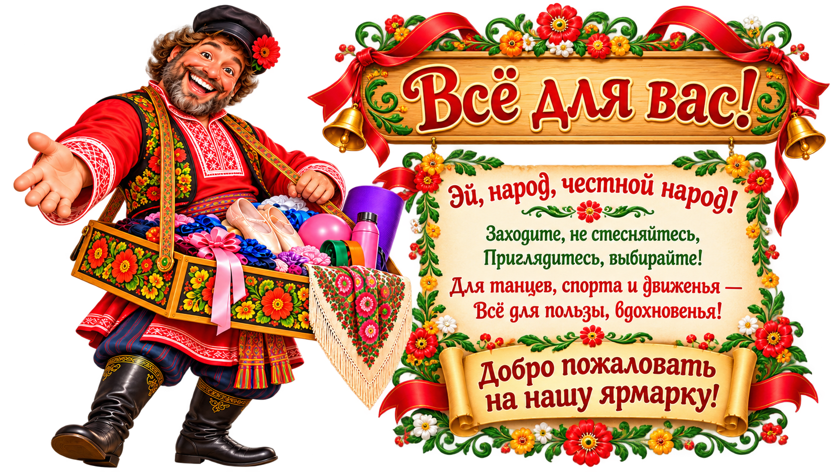 Добро пожаловать на ярмарку Всё для вас!